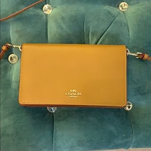 Coach brown crossbody